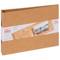 Fotoalbum walther mini 24 foto 13x18 hor kraft - thumbnail