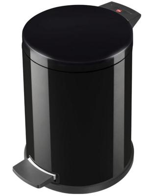 Hailo Pedaalemmer Metaal Zwart - 14 liter Hailo Pedaalemmer Metaal Zwart - 14 liter