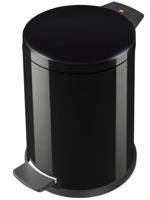 Hailo Pedaalemmer Metaal Zwart - 14 liter - thumbnail