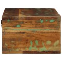 Tv-meubel wandmontage 100x30x19 cm massief gerecycled hout - thumbnail