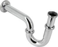 Wastafelsifon met plug - Verchroomd - 1-1/4 x 32mm - thumbnail