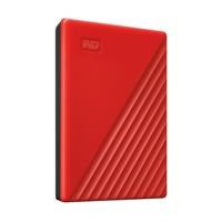 WD My Passport 4 TB Externe harde schijf (2,5 inch) USB-A 3.2 Gen 1 Rood WDBPKJ0040BRD-WESN - thumbnail