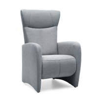 Relaxstoel Sorisso Donkergrijs Stof - thumbnail