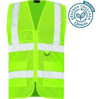Opsial JULIUS OGT veiligheidsvest geel High Visibility - maat XXL - thumbnail