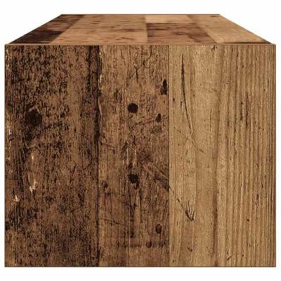 TV-kast met lade Oud hout 100 x 31 x 25,5 cm Bewerkt hout