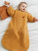 ALASKA Basics Fleece trappelzak mosterdgeel - thumbnail