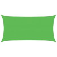 VidaXL Zonnezeil 160 g/m² 3x6 m hdpe lichtgroen - thumbnail