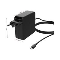 Draagbare oplader LEOTEC LENCSHOMETC65 Zwart 65 W - thumbnail