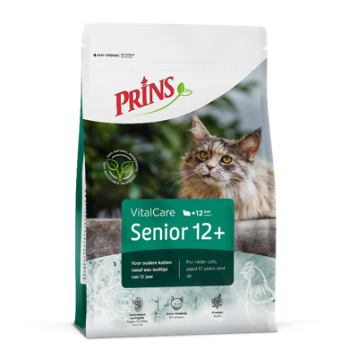 Prins Vitalcare Senior 12+ kattenvoer 4kg