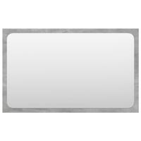 3-delige Badkamermeubelset bewerkt hout betongrijs - thumbnail