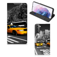 Samsung Galaxy S21 Plus | Book Cover | New York Taxi - thumbnail