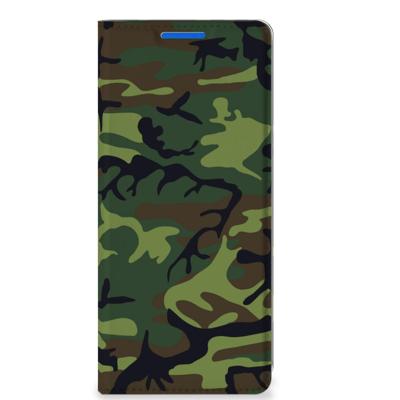 OPPO Reno 6 Pro Plus 5G | Hoesje met Magneet | Army Dark OPPO Reno 6 Pro Plus 5G | Hoesje met Magneet | Army Dark