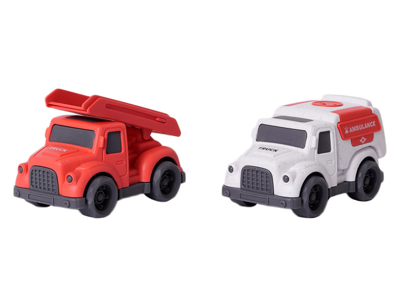 BIO Toys Bioplastic truckset - klein BIO Toys Bioplastic truckset - klein