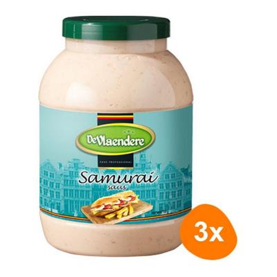 DeVlaendere - Samuraisaus - 3x 3 ltr