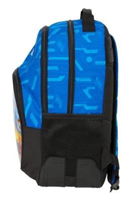 Schoolrugzak Hot Wheels Let's race Blauw Zwart 32 x 42 x 15 cm
