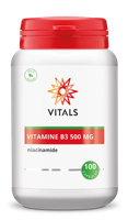 Vitals Vitamine B3 500mg Capsules - thumbnail