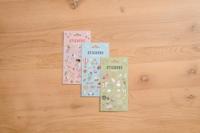 Little Dutch stickers rosa & friends, 10st. - thumbnail