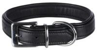 TRIXIE HALSBAND HOND ACTIVE COMFORT LEER ZWART 47-54X3,5 CM - thumbnail