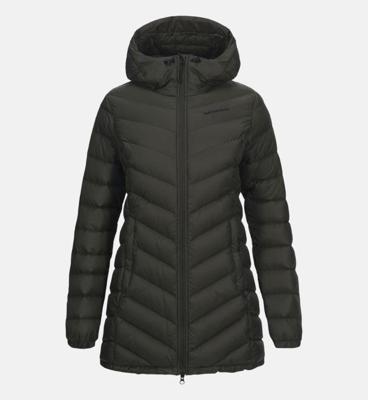 Peak Performance W Frost Down Parka Isolatiejas Dames Forest Night S