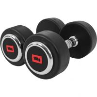 Professionele dumbellset 20 kg - 2 x 10 kg - thumbnail