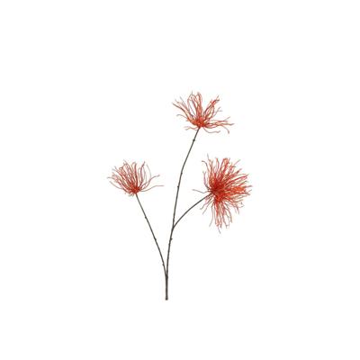 Kunstbloem Grevillea oranje 94x24x13cm