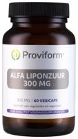 Proviform Alfa liponzuur 300 mg 60 Vegetarische capsules - thumbnail