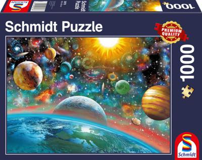 Schmidt Spiele 58176 puzzel Legpuzzel 1000 stuk(s) Ruimte