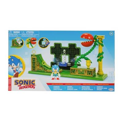 Sonic Speedway Zone Speelset Inclusief 6,5 Cm Figuur