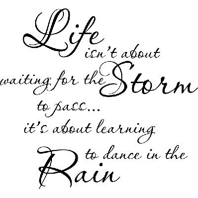 Life isn't about - Muursticker Life isn't about - Muursticker