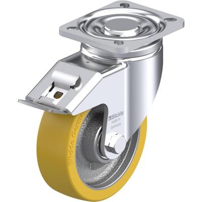 Blickle LH-GTH 125K-1-FI Zwenkwiel met rem Wieldiameter: 125 mm Draagvermogen (max.): 550 kg 1 stuk(s)