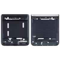 Lower Middle Frame Bezel Plate voor Samsung Galaxy Z Flip 5G SM-F707 (Zwart) - thumbnail