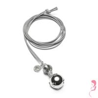 Proud MaMa Zwangerschapsketting Babybel Ketting Basic [stars] - thumbnail