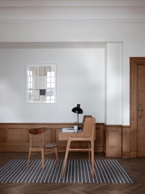 MOMO Rugs - Nouveau Stripes Dark Grey - 140x200 cm Vloerkleed