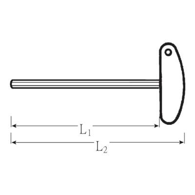 Stahlwille t-inbussleutel 2mm (nml)
