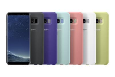 Samsung EF-PG950TPEGWW siliconen beschermhoes voor Galaxy S8, roze
