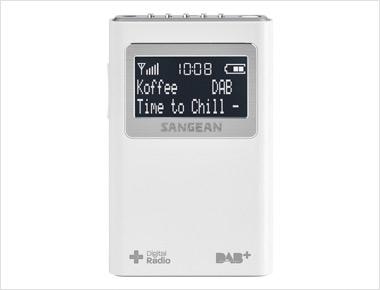 Sangean DPR-39 Zakradio DAB+, VHF (FM) Wit - thumbnail
