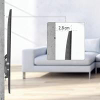 Hama TV-Muurbeugel Kantelbaar voor Beeldscherm 81-165 cm Zwart - thumbnail