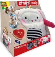 SES Creative Emotimals Knuffel Konijn Lilly met Geluid - thumbnail