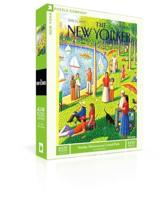 New York Puzzle Company Zondagmiddag in Central Park - 1000 stukjes - thumbnail