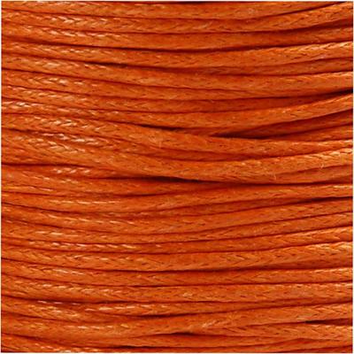 Creativ Company Katoenkoord, dikte 1 mm, oranje, 40 m/ 1 rol - thumbnail