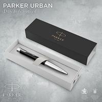 Balpen Parker Urban twist matt black CT medium blister à 1 stuk - thumbnail