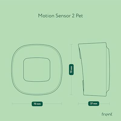 Frient Motion Sensor 2 Pet bewegingsmelder (Wit, Zigbee 3.0)