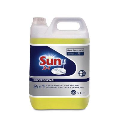 Vaatwasmiddel Sun Pro Formula 2in1 vloeibaar 5L Vaatwasmiddel Sun Pro Formula 2in1 vloeibaar 5L