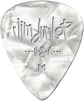 Dunlop 483P04TH Celluloid Shell Pick perloid wit thin plectrum set 12 stuks - thumbnail