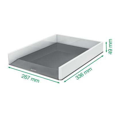 Leitz 53611016 brievenbakje Kunststof Wit, Geel Leitz 53611016 brievenbakje Kunststof Wit, Geel