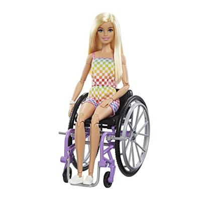 Barbie pop met rolstoel Barbie pop met rolstoel