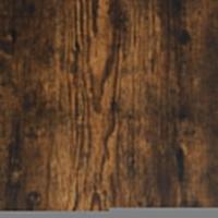 Haardombouw 100x30x87,5 cm bewerkt hout gerookt eikenkleurig - thumbnail