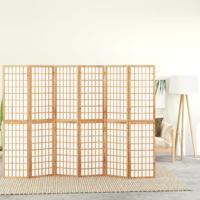 Kamerscherm inklapbaar 6 panelen Japanse stijl 240x170 cm - thumbnail