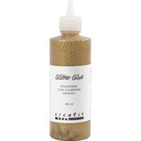 Creativ Company Glitterlijm goud, 118ml - thumbnail