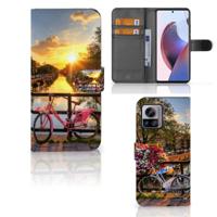 Motorola Edge 30 Ultra | Flip Cover | Amsterdamse Grachten - thumbnail